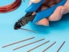 Xuron Corp.'s Model 9100F Micro-Shear® Flush Cutter Cuts and Holds Wire