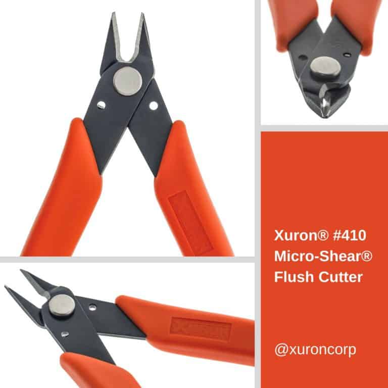 Classic Xuron® - Orange Handled Flush Cutters - The Xuron® Tool Blog