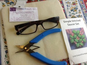 Essential Items - Fireline® Scissor, Reading Glasses and Instructions