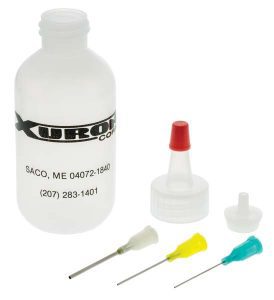 Apply solvents easily with the Xuron Model 860 Dispensing Bottle.
