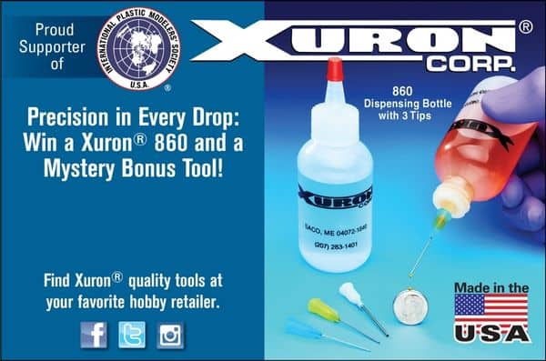 Plastic Model Building with the Best Adhesives and the Xuron® 860