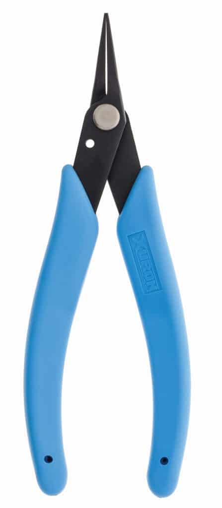 Xuron 483 Pliers Short Flat Nose Smooth Jaws 3mm Wide Made in USA
