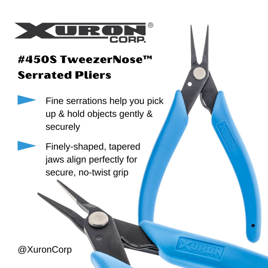 Xuron 450 - Tweezer Nose™ Pliers - Needle - 5