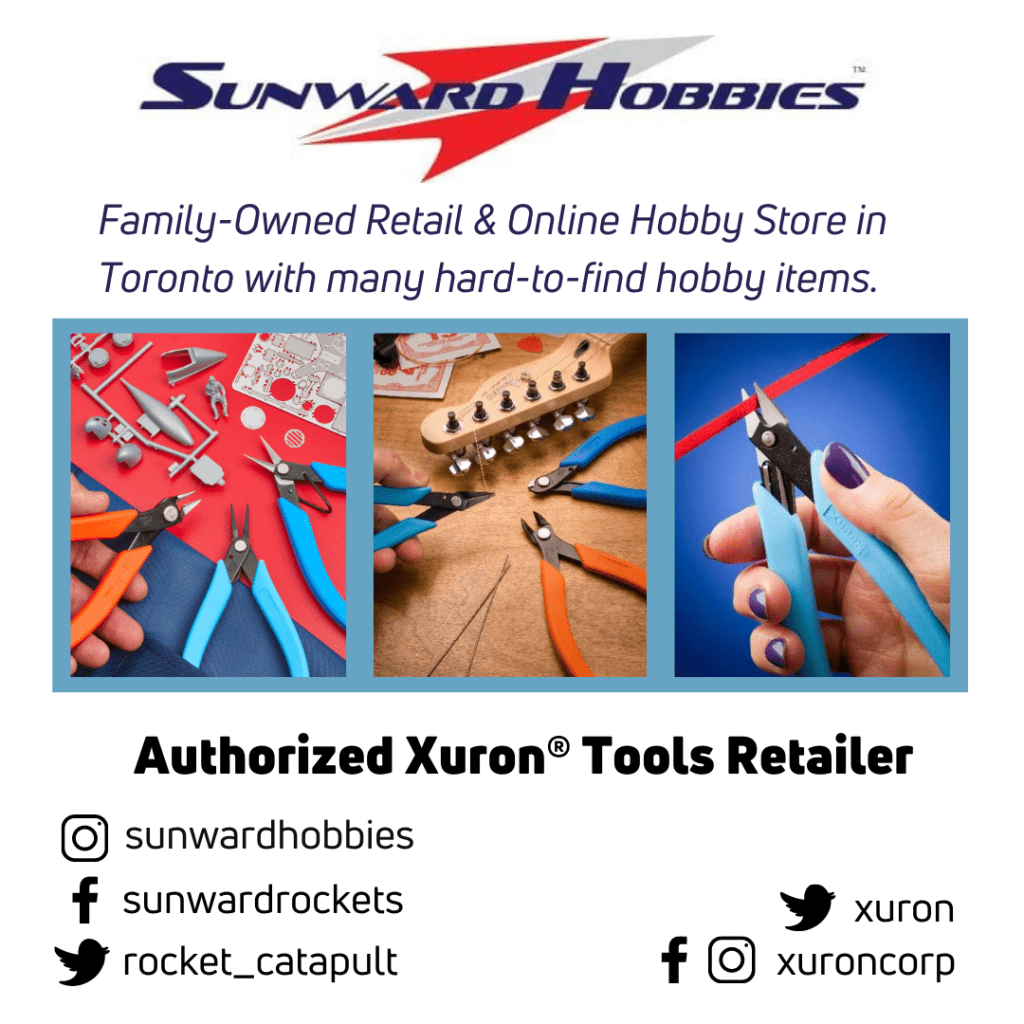 Sunward Hobbies is an authorized Xuron® tools retailer.