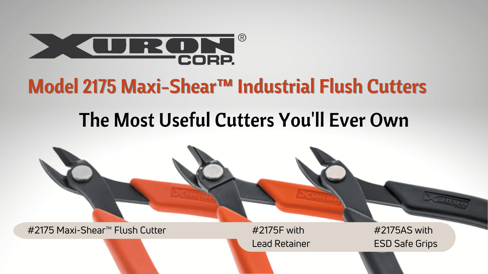 Maxi- Shear Flush Wire Cutter