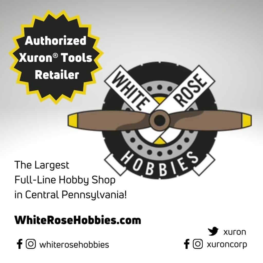 White Rose Hobbies, LLC is an authorized Xuron® tools retailer.