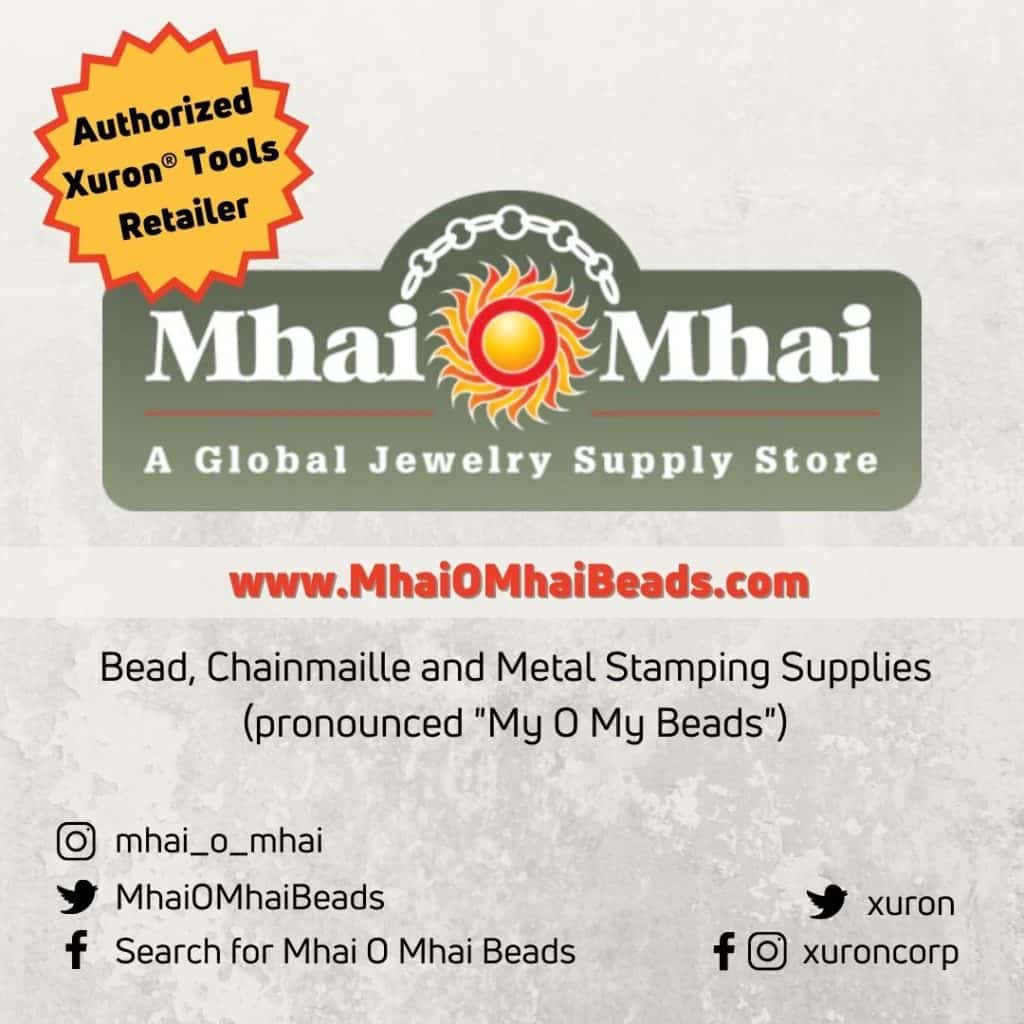 Mhai O Mhai, a global jewelry supply store located in Ontario, Canada, is an authorized Xuron® Tools retailer.