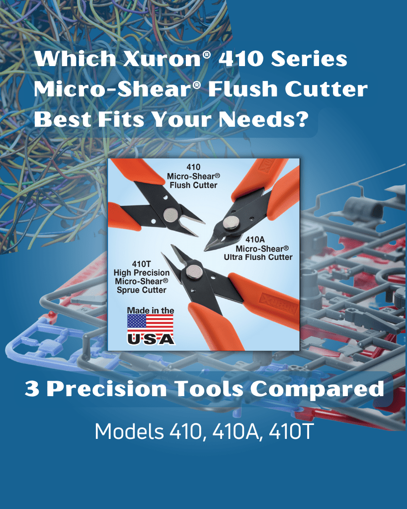 Xuron 410 Precision Micro-Shear Flush Cutter