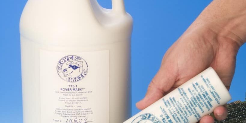 Xuron® Rover Mask™ Temporary Solder Mask Xuron®'s Rover Mask™ is a natural latex solder resist.