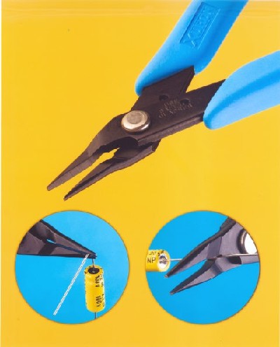 Xuron 485AS. Long Nose Pliers with Static Dissipative Grips -  www.